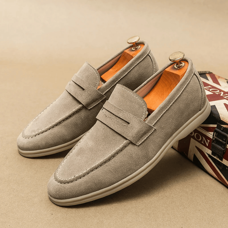 Mocassim Loafer Masculino de Couro Liverpool