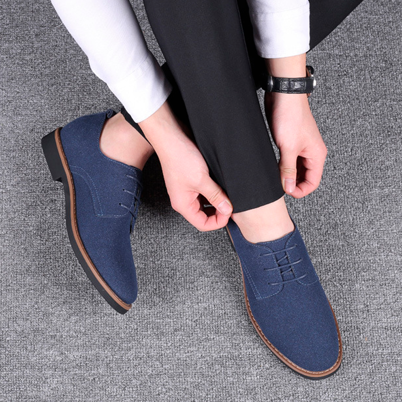 Sapato Masculino Camurça