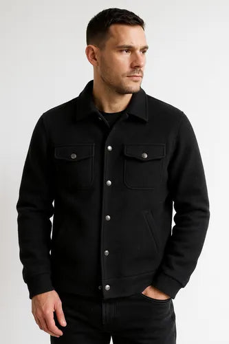 Jaqueta Casual Visual Urbano + Brinde