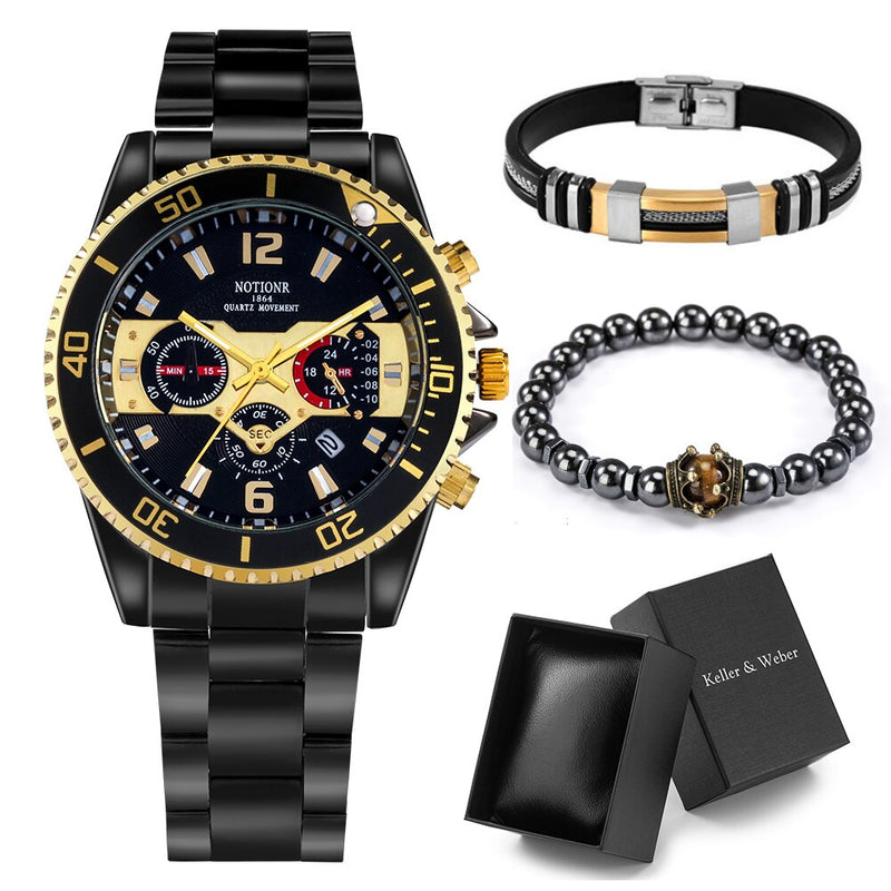 Relógio Masculino Diamond + Brinde exclusivo