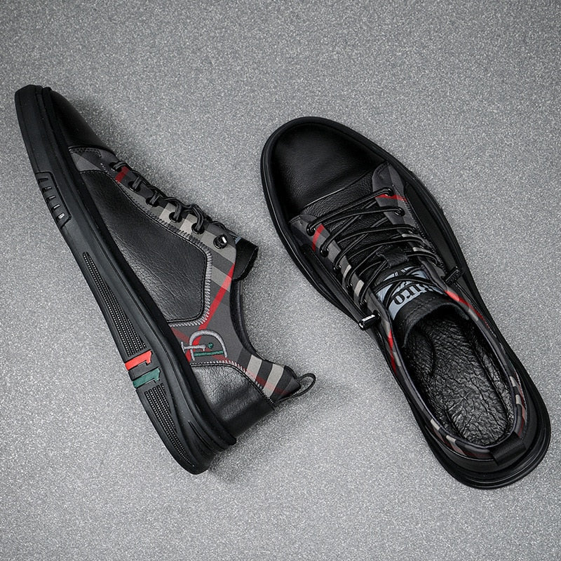 Tênis Masculino de Couro Lorde