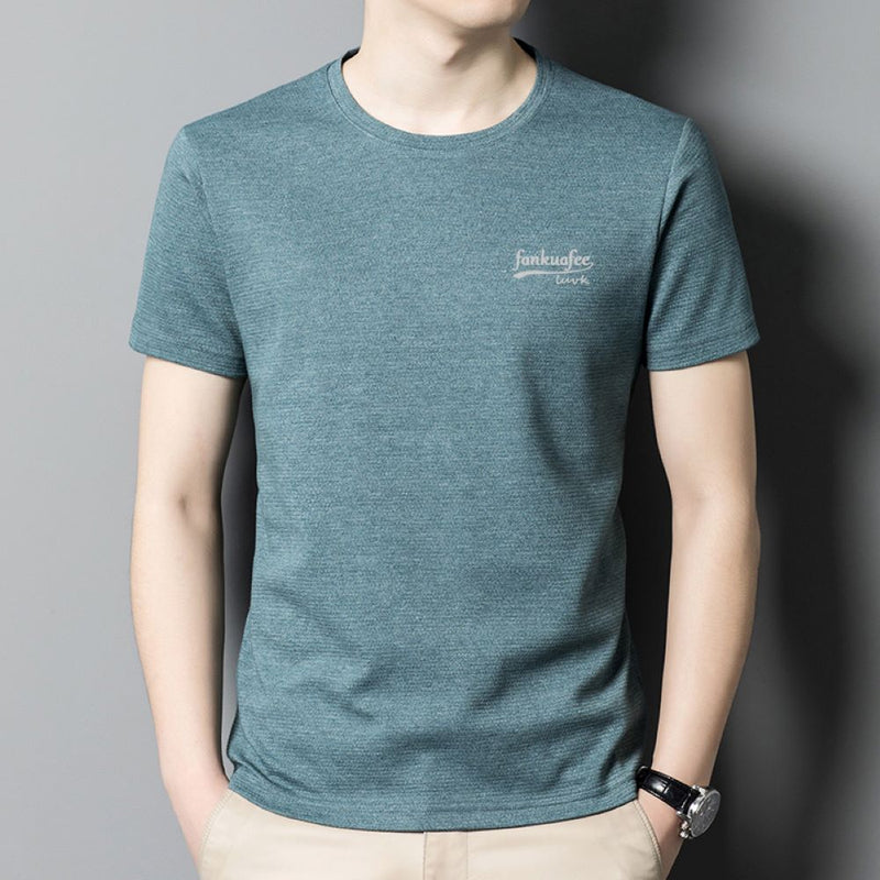 Camiseta Masculina de Algodão Básica Fonku