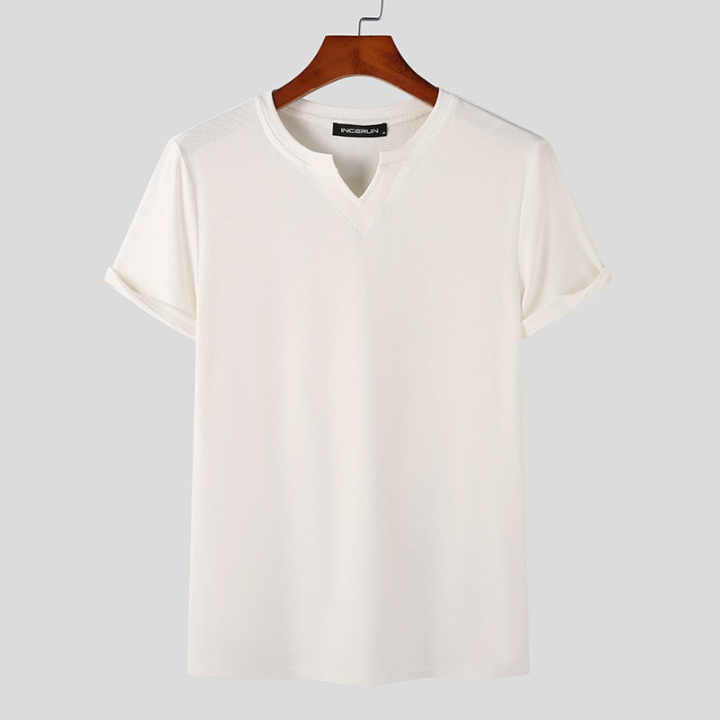 Camiseta Com Gola em V Eliten