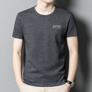 Camiseta Masculina de Algodão Básica Fonku