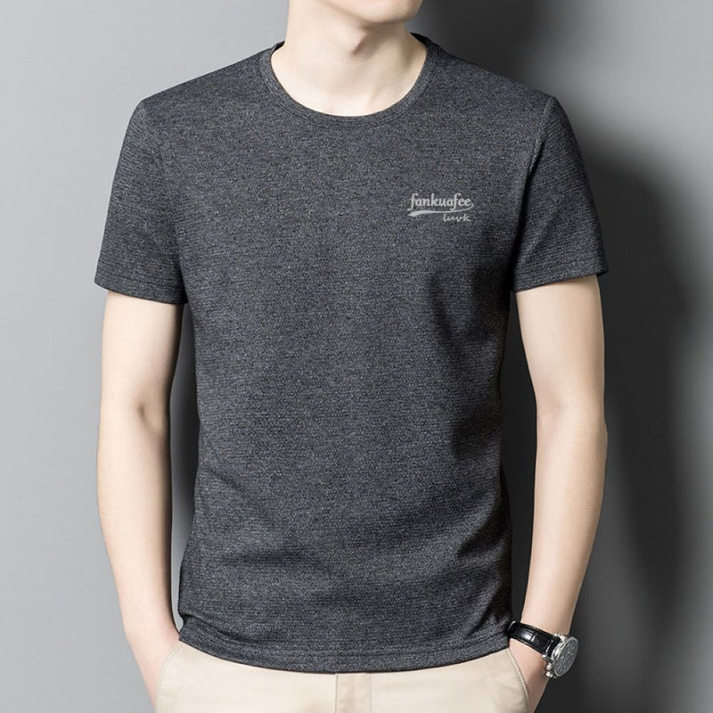 Camiseta Masculina de Algodão Básica Fonku