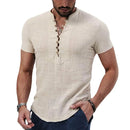Camisa masculina de Botão